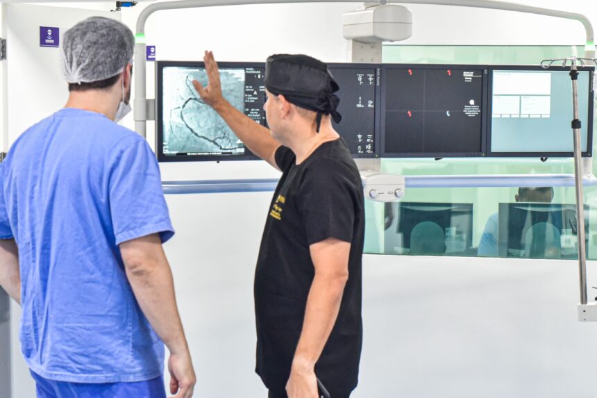 Hemodinâmica do Huse alcança mil procedimentos em quatro meses de funcionamento
