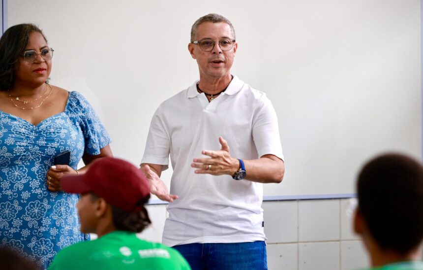 Governador Fábio Mitidieri inaugura reforma e ampliação de colégio em Itabaianinha
