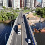 Trânsito sobre a ponte Godofredo Diniz terá mudanças a partir de 17 de novembro por causa de obras de duplicação