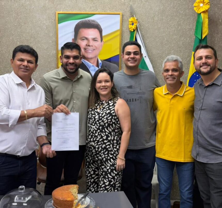 Lucas Moura é anunciado como novo secretário de Indústria e Comércio de Itabaiana