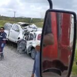 Três pessoas morrem em grave acidente na BR-235, em Itabaiana