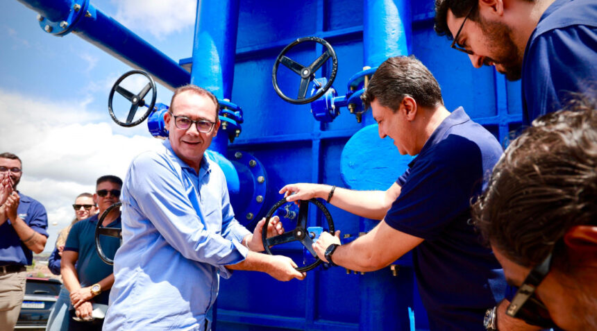 Município de Estância recebe nova Estação de Tratamento de Água