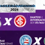 TV Brasil transmite jogos do Brasileirão Feminino nesta sexta e sábado
