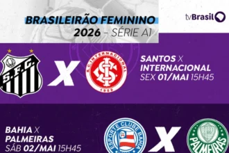 TV Brasil transmite jogos do Brasileirão Feminino nesta sexta e sábado