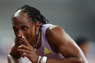 Alison dos Santos conquista ouro na etapa de Xiamen da Diamond League