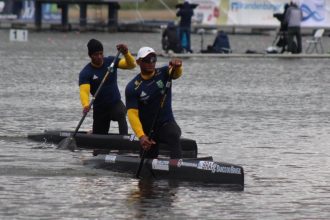 Brasil leva dois ouros na Copa do Mundo de canoagem e paracanoagem