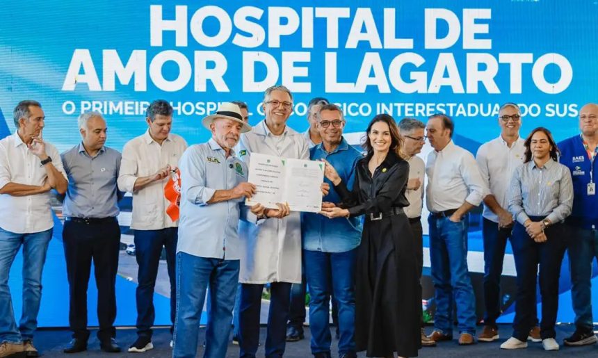 Lula visita primeiro hospital oncológico interestadual do país