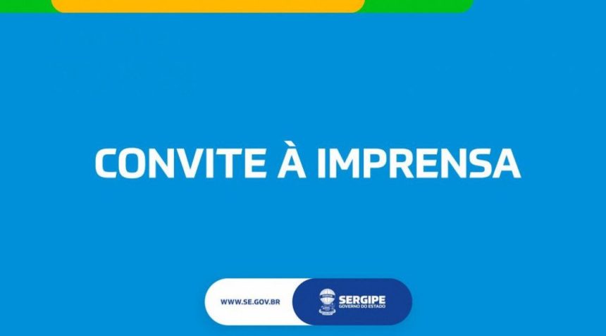 Convite à imprensa: Governo de Sergipe assina ordens de serviço para reforma do Teatro Lourival Baptista e construção da Loja Master da Casa do Artesanato Sergipano