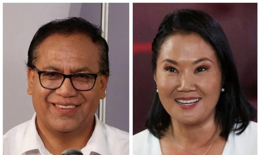 Eleições Peru: vantagem de Sánchez sobre Fujimori cai para 7 mil votos