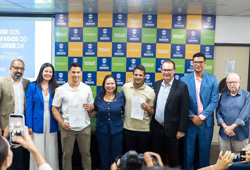 Governo de Sergipe empossa 27 novos servidores da Fundação Renascer