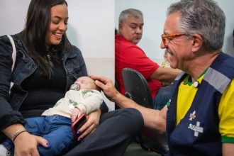 Ministério da Saúde começa a vacinar crianças com a pneumo 20