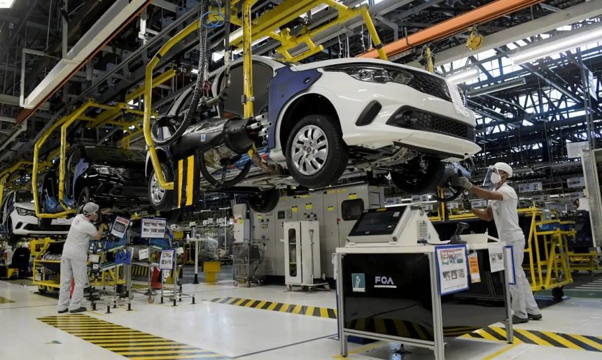 Produção de automóveis acumula 7,1% de aumento em relação a 2025