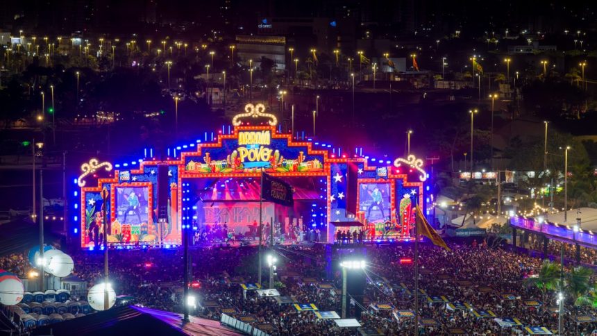 Sergipanos guiam ritmo da primeira ‘Terça do Arrocha’ do Arraiá do Povo 2026