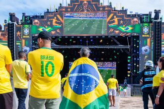 Confira a programação do Arraiá do Povo no dia do jogo do Brasil neste domingo, 5