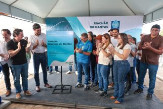 Nova adutora fortalece abastecimento de água e beneficia cerca de 20 mil moradores de Riachão do Dantas e Lagarto