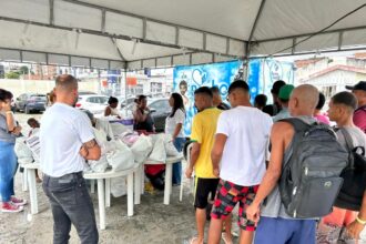 Secretaria do Trabalho leva serviços ao Mutirão PopRuaJud 2026