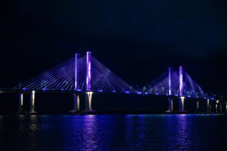 Governo do Estado inaugura nova iluminação cênica da Ponte Construtor João Alves