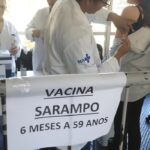 Mais de 795 mil vacinas contra o sarampo foram aplicadas em São Paulo