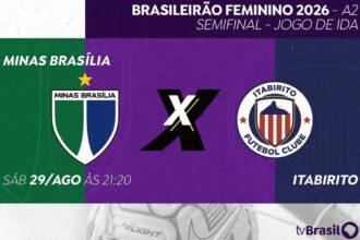 Minas Brasília e Itabirito disputam semifinal do Brasileirão Feminino