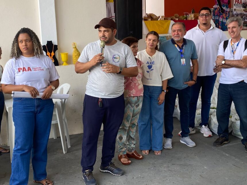 PAA Quilombola entrega três toneladas de alimentos à comunidade de Patioba, em Japaratuba