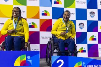 Parapan-Pacífico de natação: Brasil estreia com medalhas e recorde