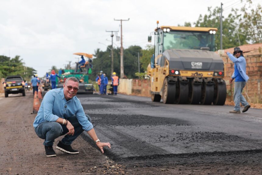 Com obras a todo vapor, governador Fábio investe R$ 52 milhões em pavimentação entre Itabaiana e Ribeirópolis