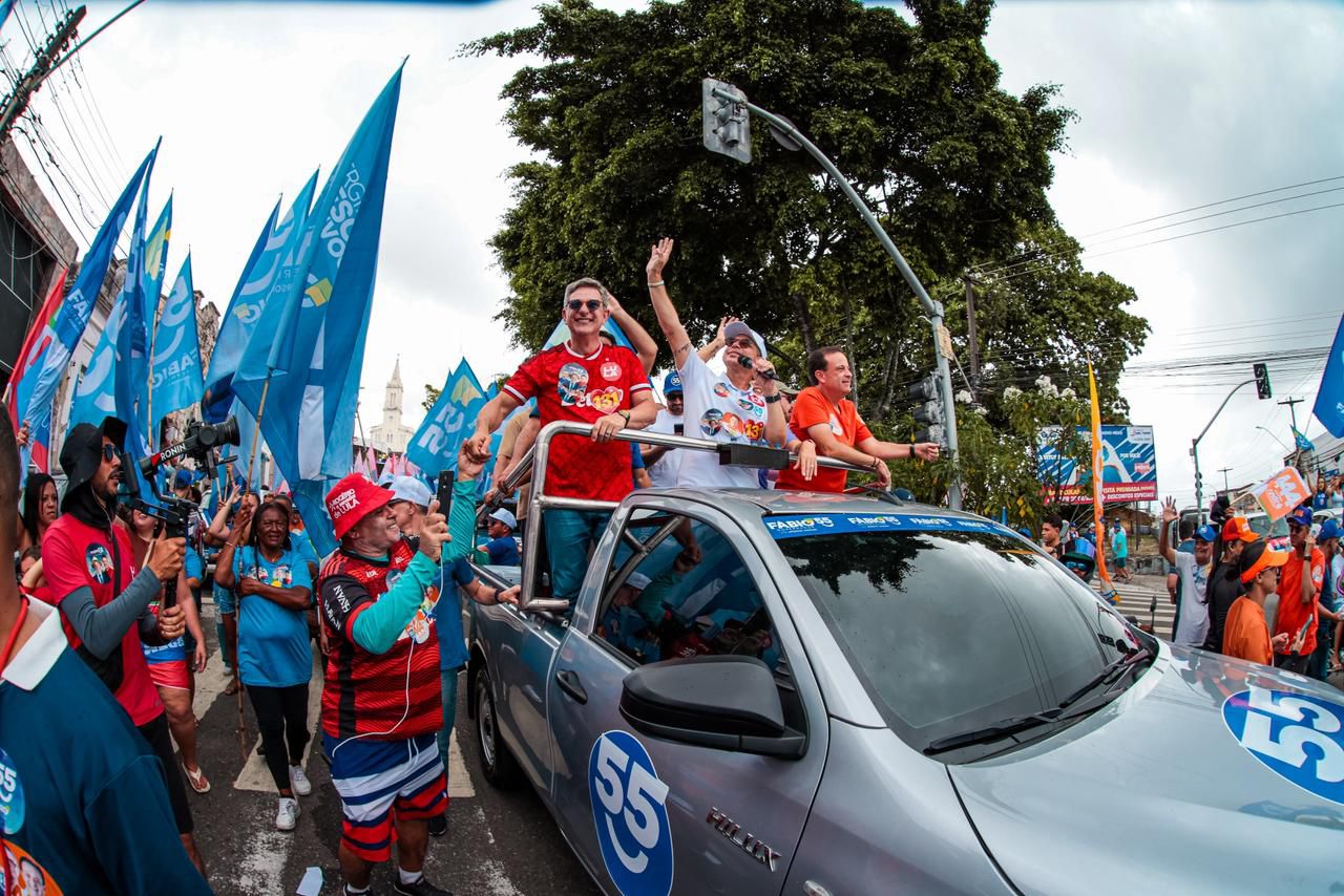 Carreata do governador Fábio Mitidieri na zona norte de Aracaju