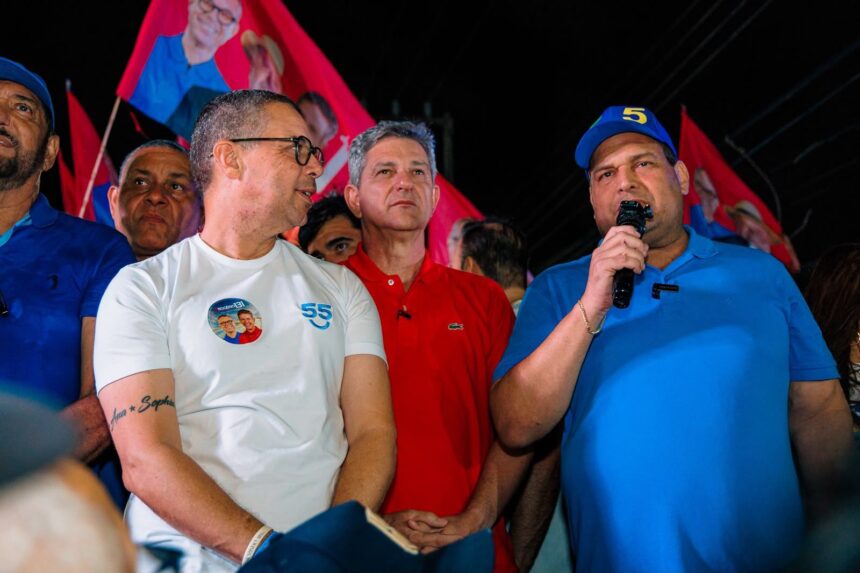 Carreata com Fábio Mitidieri reúne milhares na Barra dos Coqueiros e governador destaca investimentos