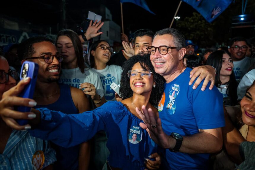 Multidão acompanha governador Fábio e André, que reforçam parceria e compromisso com o crescimento de Nossa Senhora do Socorro