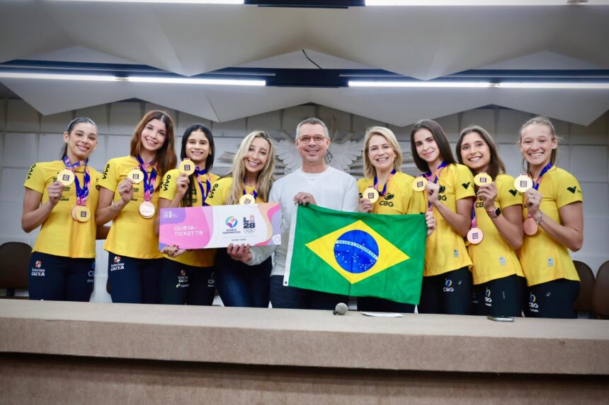 Diretor-geral da CBG agradece ao governador Fábio por parceria e destaca Sergipe como referência mundial da ginástica rítmica