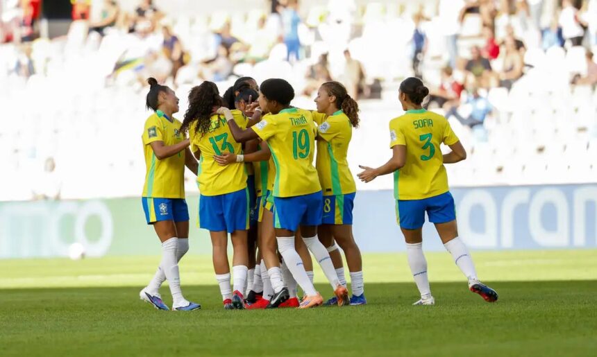 Brasil goleia Tanzânia na estreia na Copa do Mundo sub-20 feminina