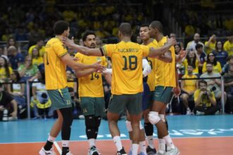 Brasil vence Venezuela e está no mundial de vôlei masculino
