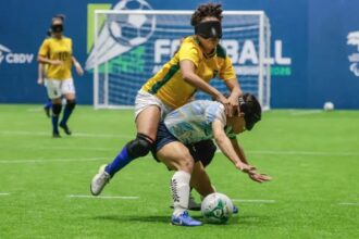 Brasileiras são vice-campeãs da Copa América de futebol de cegas