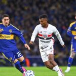 Ex-Palmeiras marca e São Paulo perde do Boca Juniors na Sul-Americana