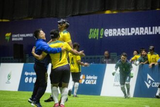Futebol de cegos: Brasil vai à final da Copa América contra Colômbia