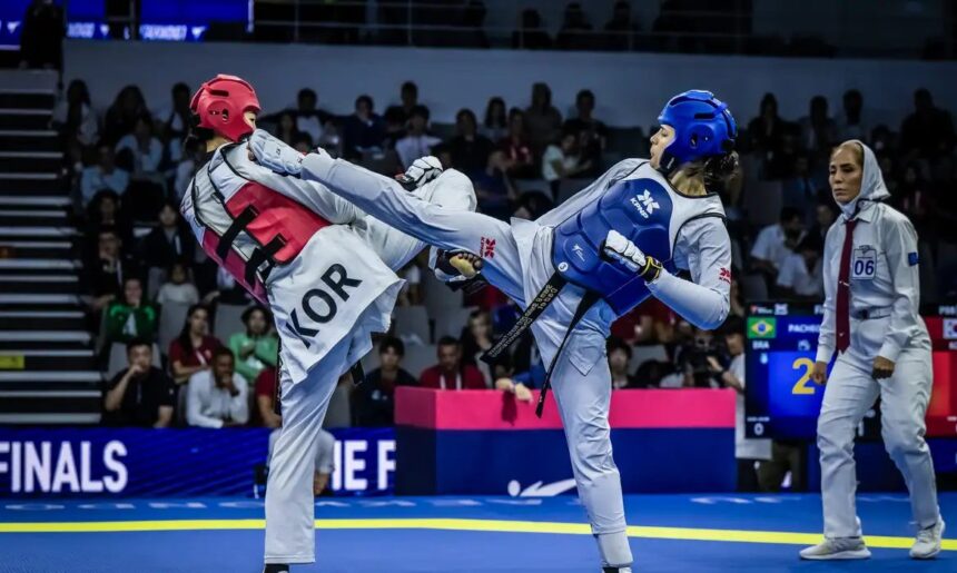 Maria Clara Pacheco mantém hegemonia no ciclo olímpico do taekwondo
