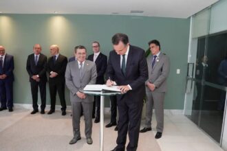 Rodrigo Pacheco toma posse como ministro do TCU