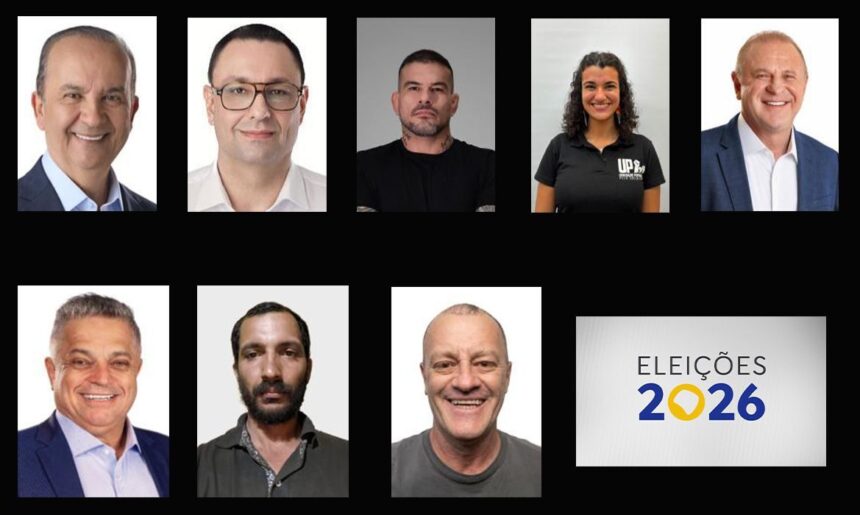 Santa Catarina tem oito candidatos a governador, veja quais são