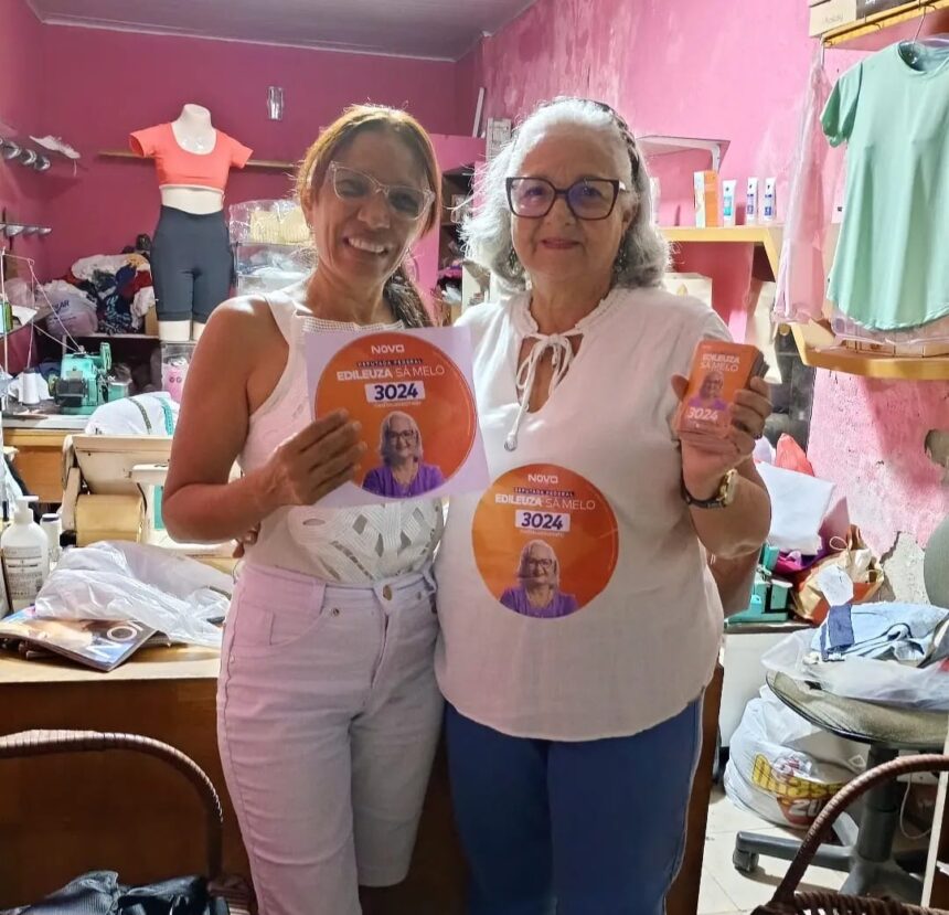 Edileuza Sá Melo intensifica visitas e apresenta propostas voltadas à valorização do trabalhador, juventude e melhor idade
