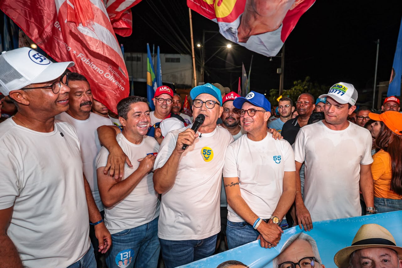 Encerramento da caminhada de Fábio Mitidieri em São Cristóvão