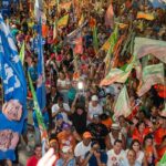 Milhares de sergipanos prestigiam governador Fábio em caminhadas em Estância e Arauá