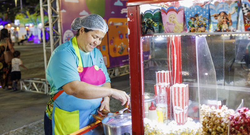 Funcap abre inscrições para ambulantes e comerciantes de alimentação da Vila da Criança 2026