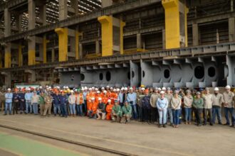 Estaleiro no RS começa a construir navios encomendados pela Transpetro