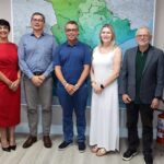 Governador Fábio Mitidieri recebe presidente da Associação Brasileira de Educação em Engenharia