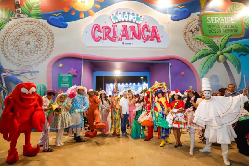 Governo de Sergipe abre terceira edição da Vila da Criança com atrações gratuitas