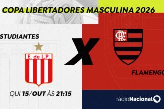 Rádio Nacional transmite Estudiantes x Flamengo pela Libertadores
