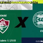 Rádio Nacional transmite Fluminense x Coritiba nesta quinta