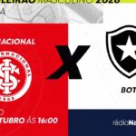 Rádio Nacional transmite neste sábado Internacional x Botafogo