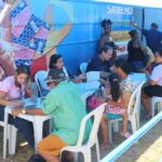 Seasic promove ação do Outubro Rosa com serviços de saúde e bem-estar no bairro Santa Maria