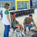 Seasic realiza vistoria na Vila da Criança e na Estação Acolher para verificar acessibilidade antes da abertura nesta sexta-feira, 9